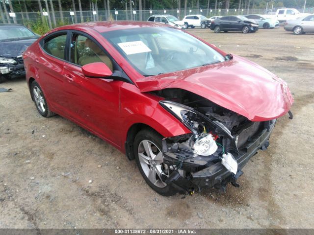 hyundai elantra 2013 kmhdh4ae9du864096