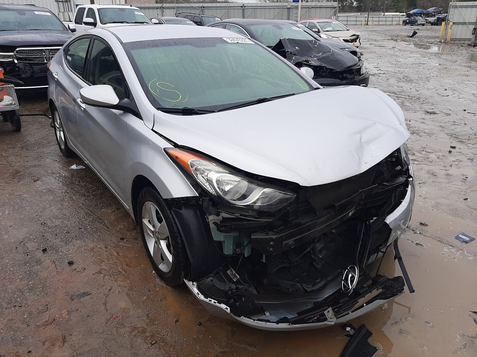 hyundai elantra gl 2013 kmhdh4ae9du978485