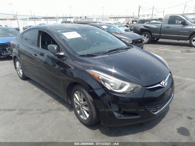 hyundai elantra 2014 kmhdh4ae9eu034736