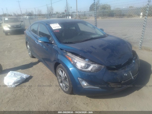 hyundai elantra 2014 kmhdh4ae9eu057787