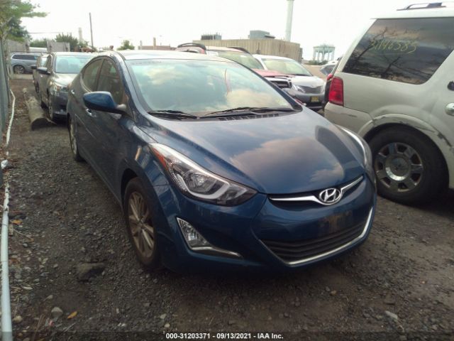 hyundai elantra 2015 kmhdh4ae9fu223453