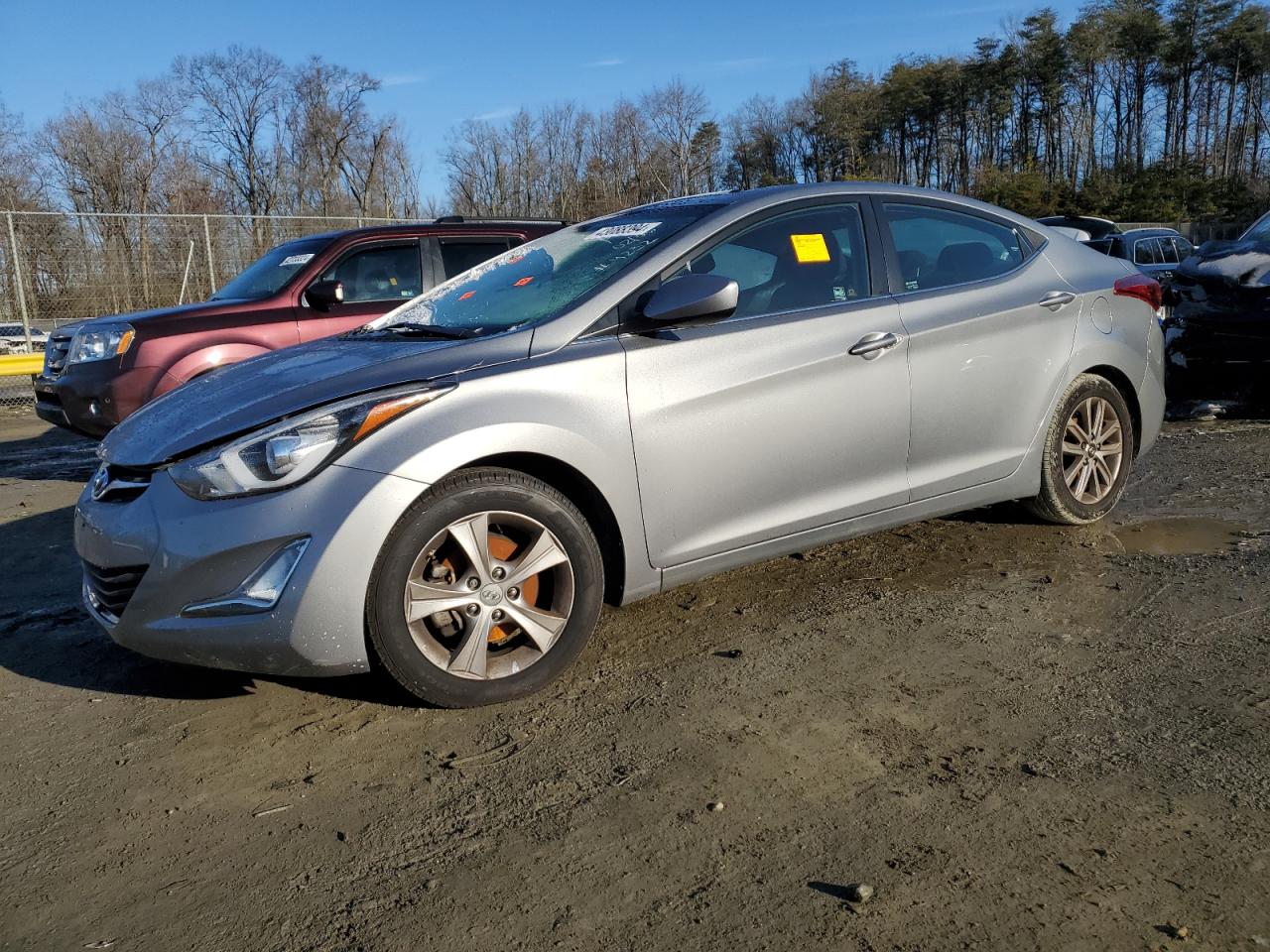 hyundai elantra 2015 kmhdh4ae9fu224232