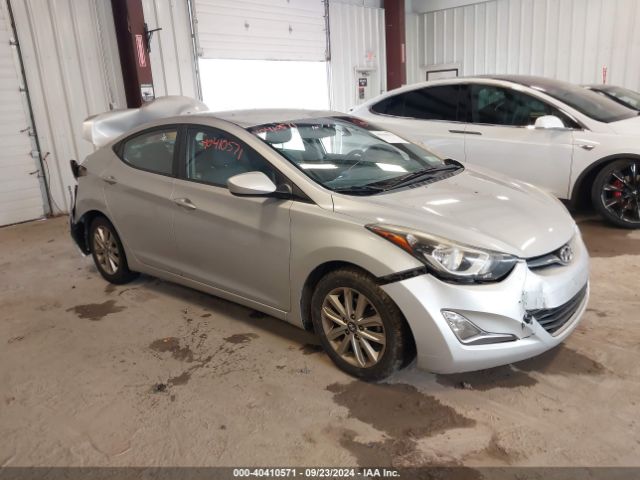 hyundai elantra 2015 kmhdh4ae9fu236235