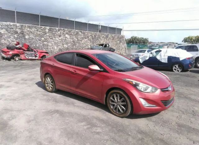 hyundai elantra 2015 kmhdh4ae9fu310981