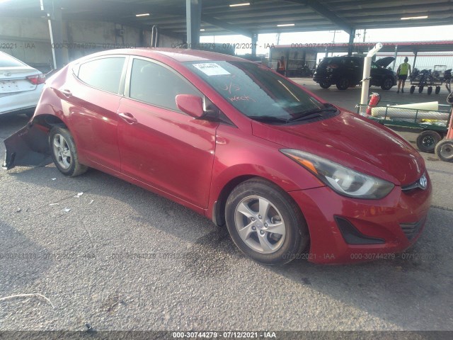 hyundai elantra 2015 kmhdh4ae9fu353703