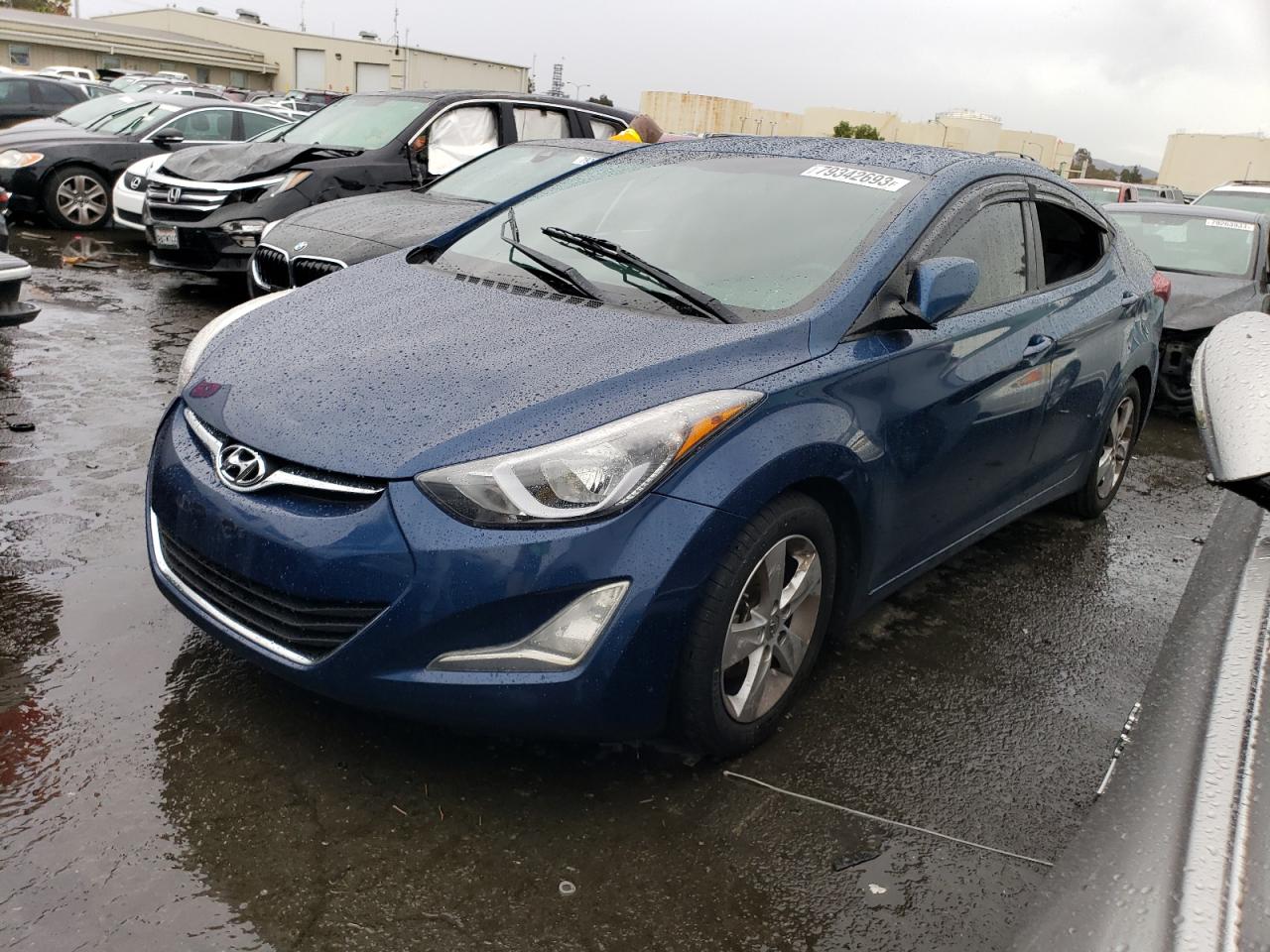 hyundai elantra 2015 kmhdh4ae9fu381789