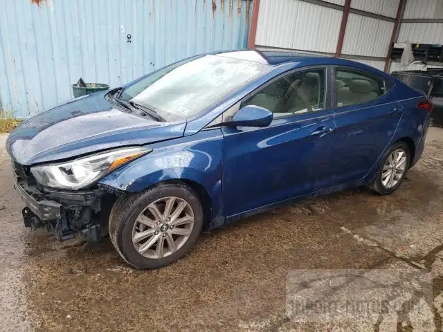 hyundai elantra 2016 kmhdh4ae9gu552106