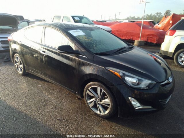 hyundai elantra 2016 kmhdh4ae9gu552347