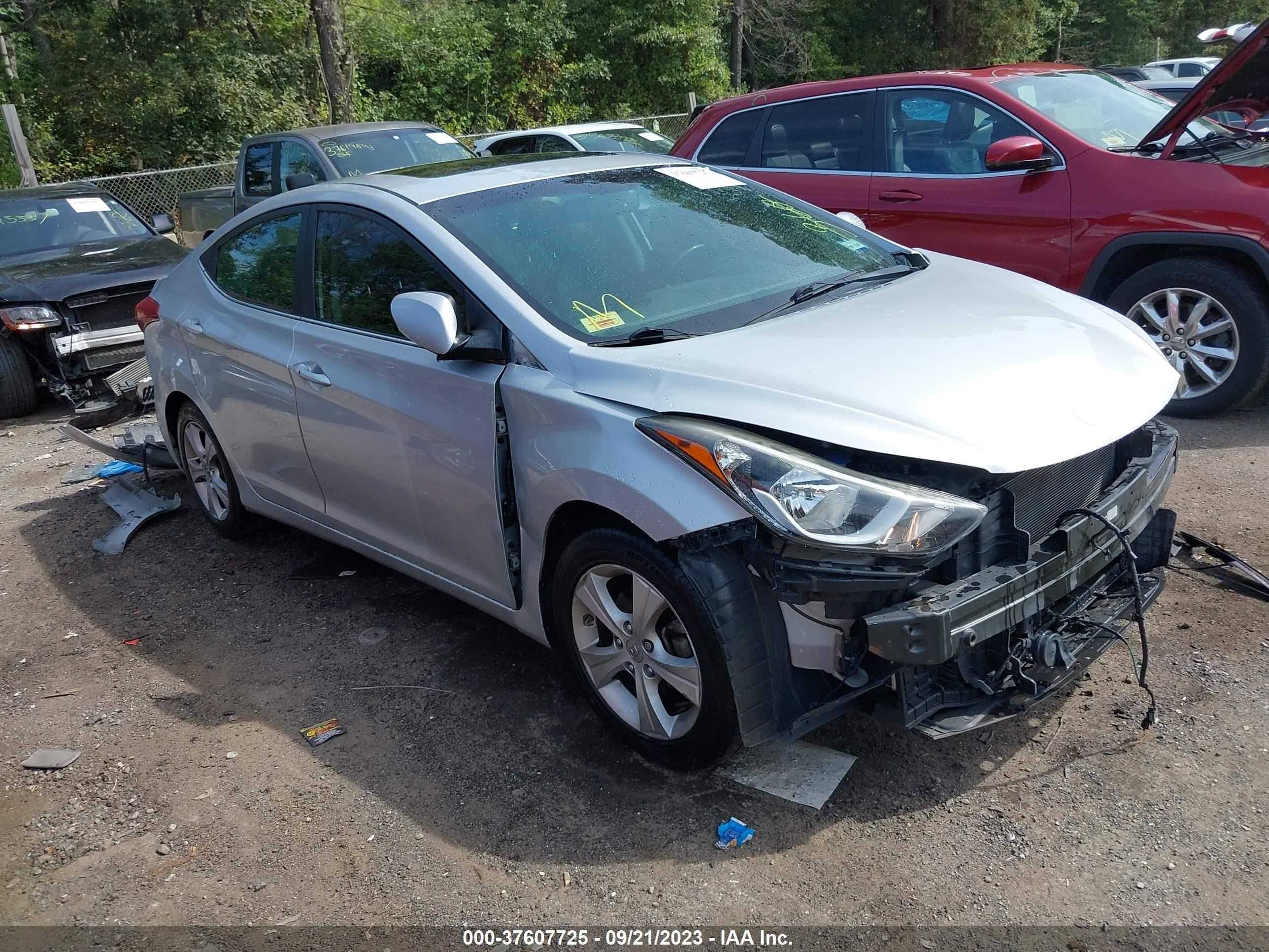 hyundai elantra 2016 kmhdh4ae9gu575997