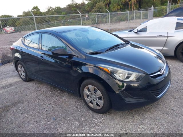 hyundai elantra 2016 kmhdh4ae9gu601658