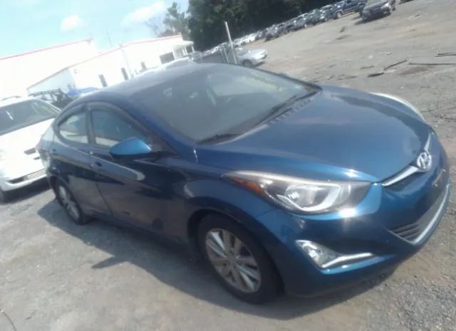 hyundai elantra 2016 kmhdh4ae9gu618413