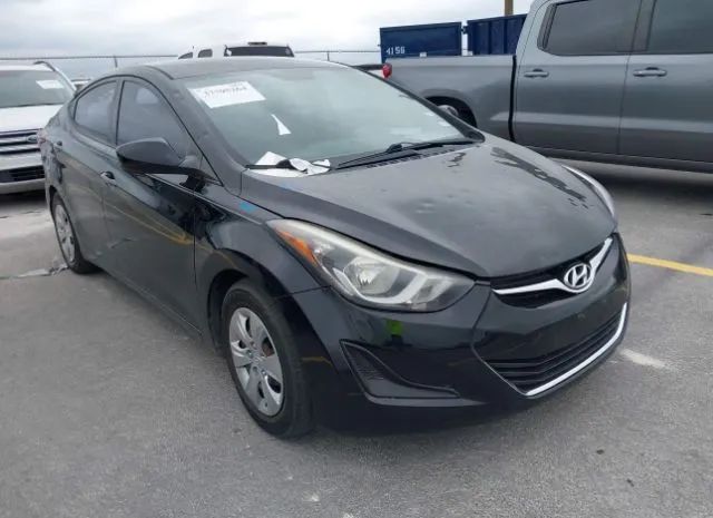 hyundai elantra 2016 kmhdh4ae9gu635258