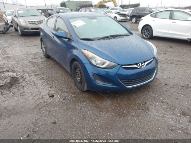 hyundai elantra 2016 kmhdh4ae9gu643635