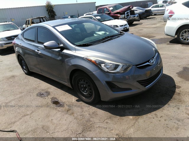 hyundai elantra 2016 kmhdh4ae9gu644994