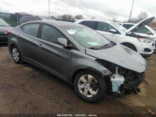 hyundai elantra 2016 kmhdh4ae9gu648592