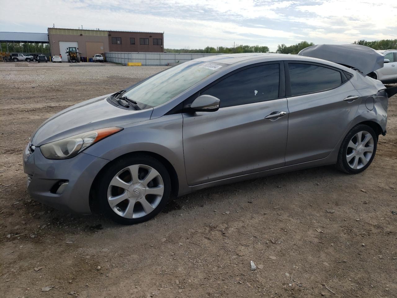 hyundai elantra 2011 kmhdh4aexbu087134