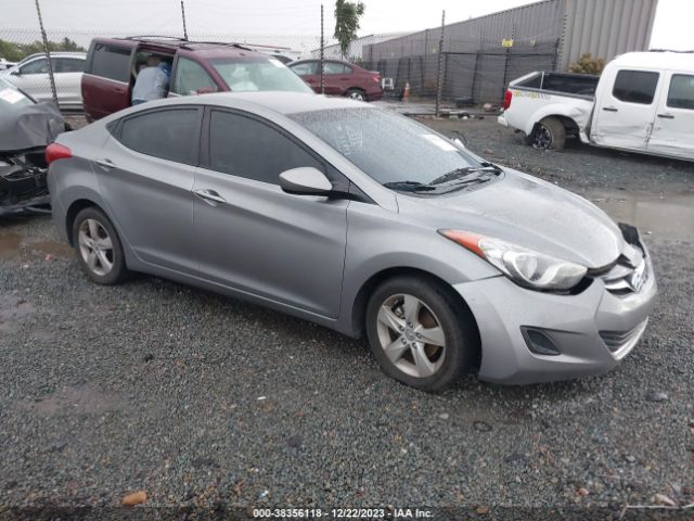 hyundai elantra 2011 kmhdh4aexbu094620