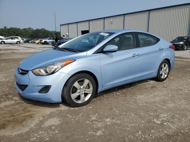 hyundai elantra gl 2011 kmhdh4aexbu099087