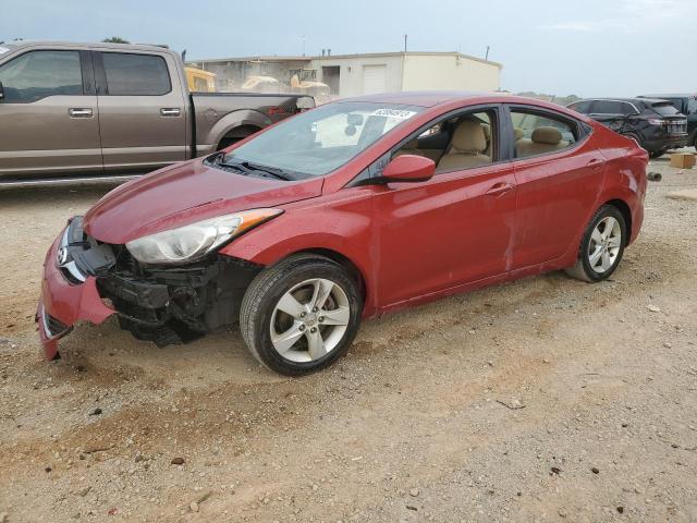 hyundai elantra gl 2011 kmhdh4aexbu110279