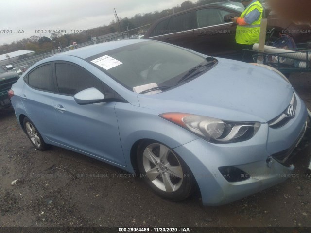 hyundai elantra 2011 kmhdh4aexbu111111