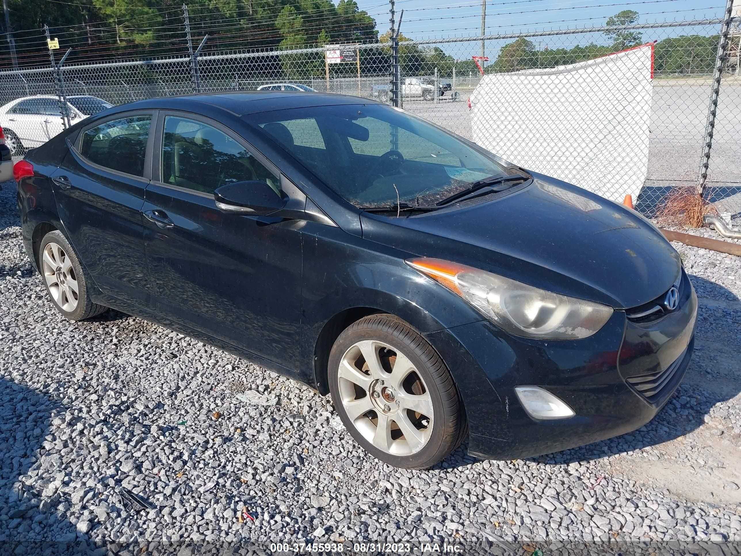 hyundai elantra 2011 kmhdh4aexbu125915