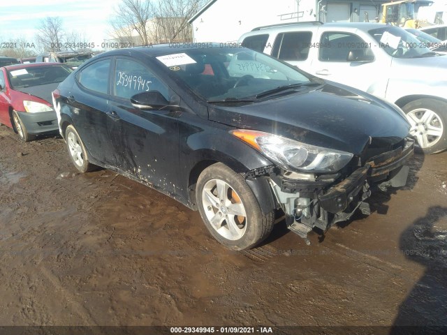 hyundai elantra 2011 kmhdh4aexbu137532