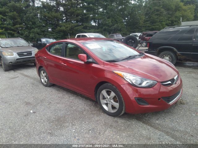 hyundai elantra 2011 kmhdh4aexbu142603