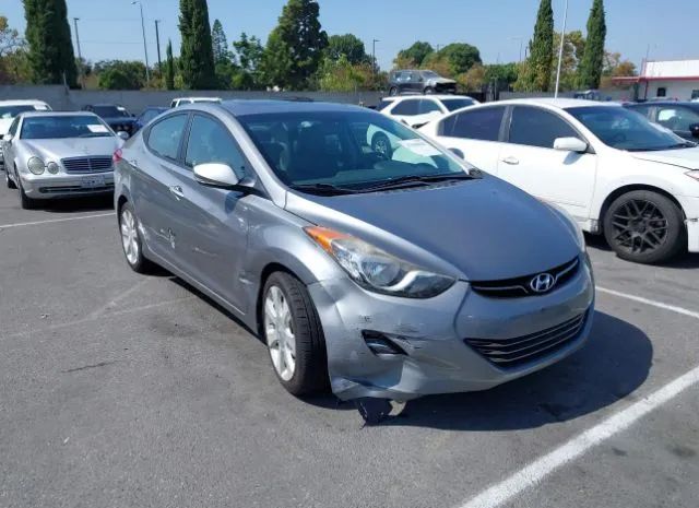 hyundai elantra 2011 kmhdh4aexbu152497