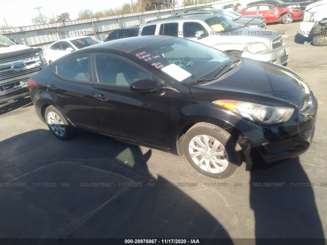 hyundai elantra 2012 kmhdh4aexcu268428