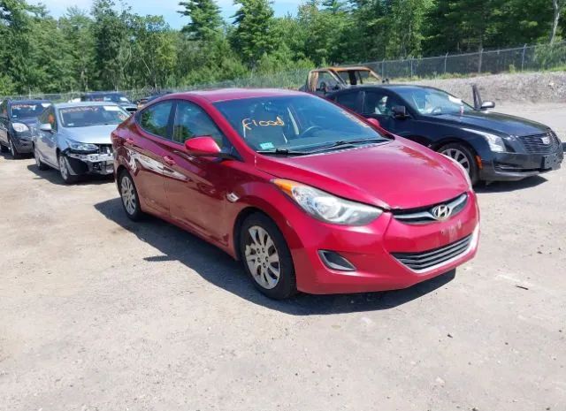 hyundai elantra 2012 kmhdh4aexcu277419