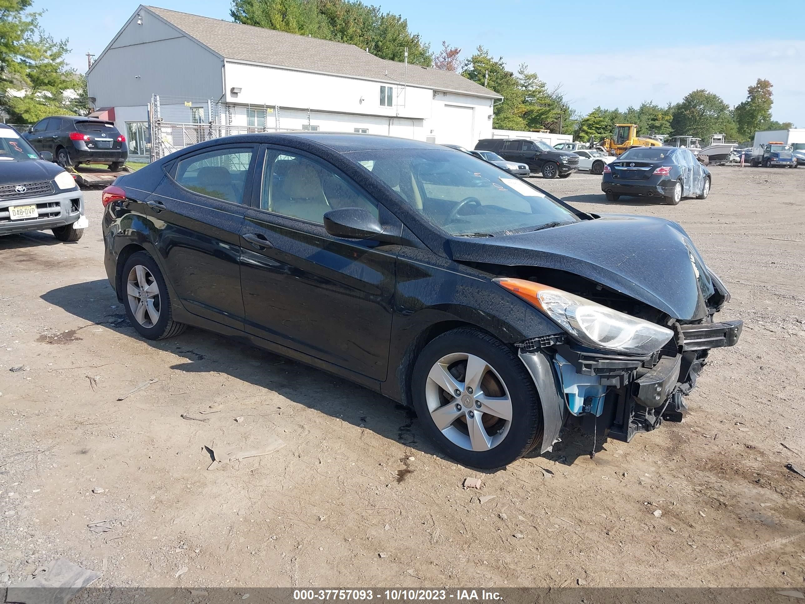 hyundai elantra 2012 kmhdh4aexcu370702