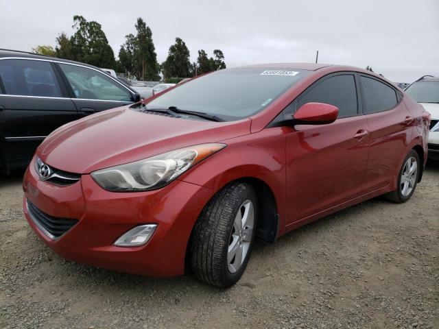 hyundai elantra gl 2012 kmhdh4aexcu438481