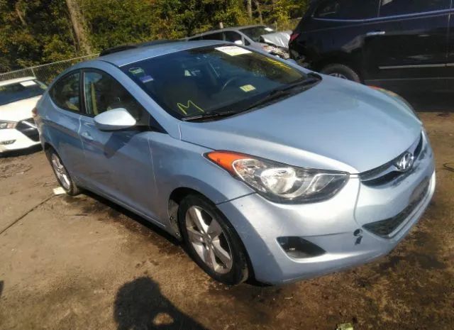 hyundai elantra 2012 kmhdh4aexcu461100