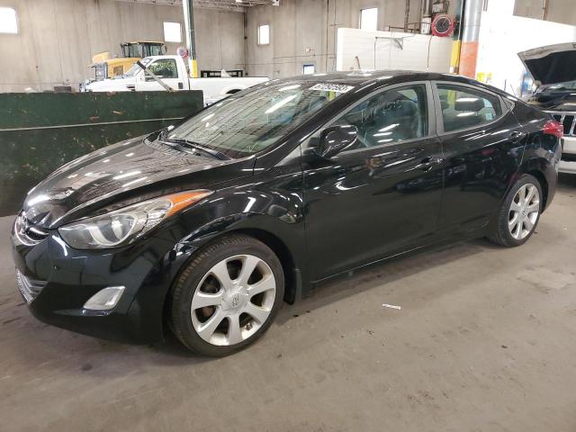 hyundai elantra gl 2013 kmhdh4aexdu489402