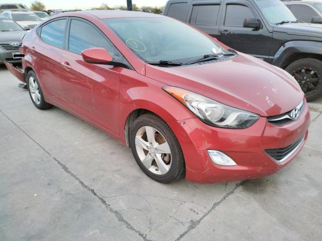 hyundai elantra gl 2013 kmhdh4aexdu492977