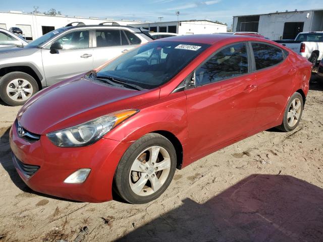 hyundai elantra gl 2013 kmhdh4aexdu495622