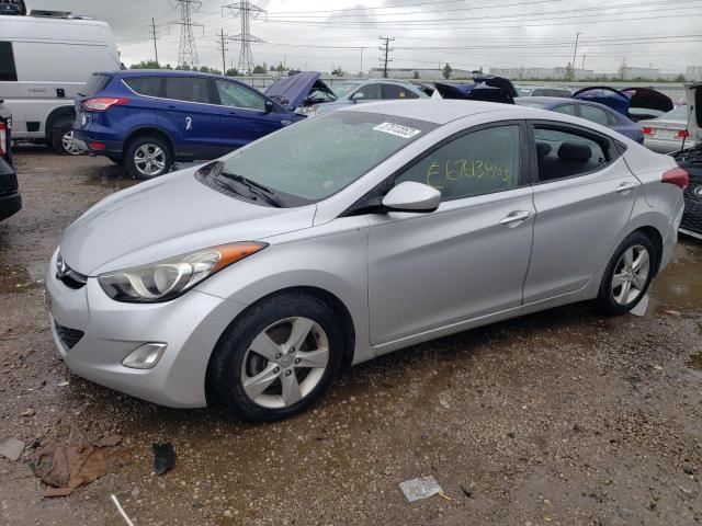 hyundai elantra gl 2013 kmhdh4aexdu497550