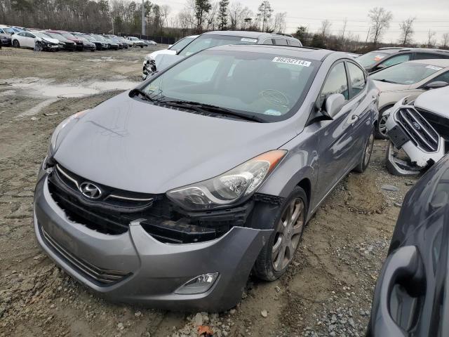 hyundai elantra gl 2013 kmhdh4aexdu503590