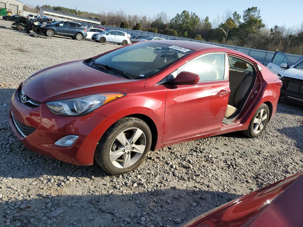 hyundai elantra 2013 kmhdh4aexdu523077