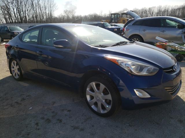 hyundai elantra gl 2013 kmhdh4aexdu527310