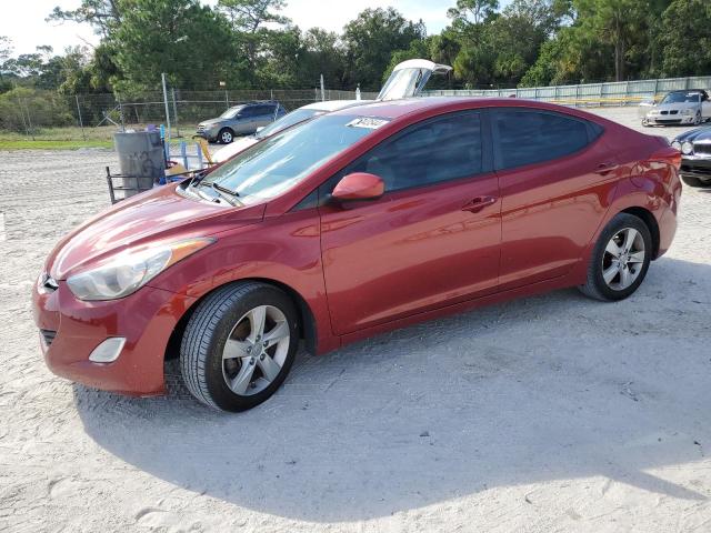 hyundai elantra gl 2013 kmhdh4aexdu535665