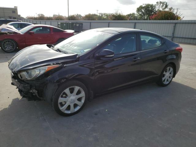 hyundai elantra gl 2013 kmhdh4aexdu567547