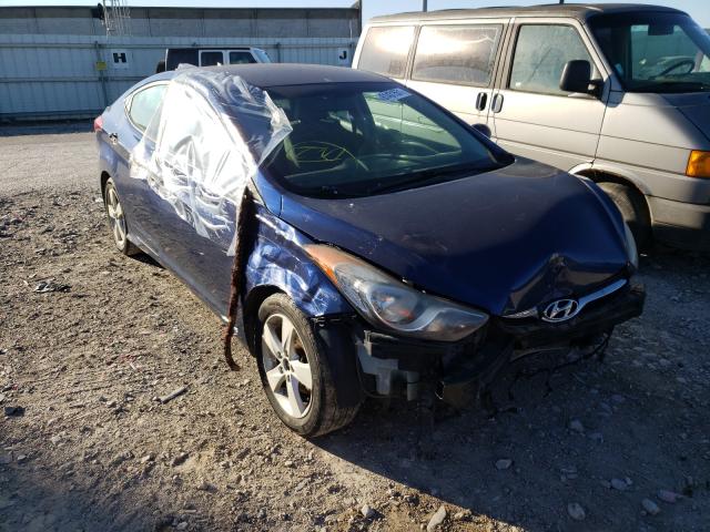 hyundai elantra gl 2013 kmhdh4aexdu613328