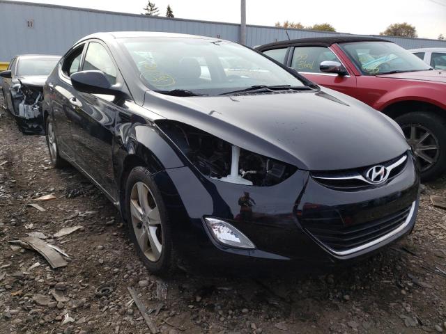 hyundai elantra gl 2013 kmhdh4aexdu651450