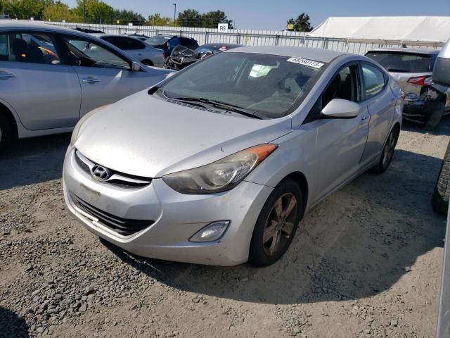 hyundai elantra gl 2013 kmhdh4aexdu652601