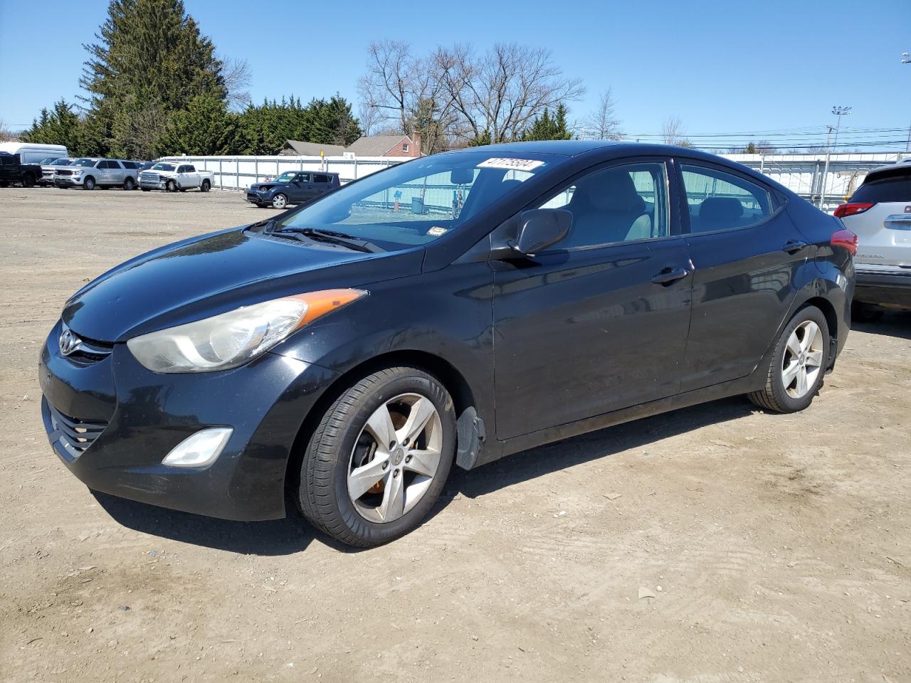 hyundai elantra 2013 kmhdh4aexdu680608