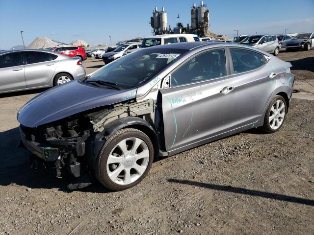 hyundai elantra 2013 kmhdh4aexdu687395