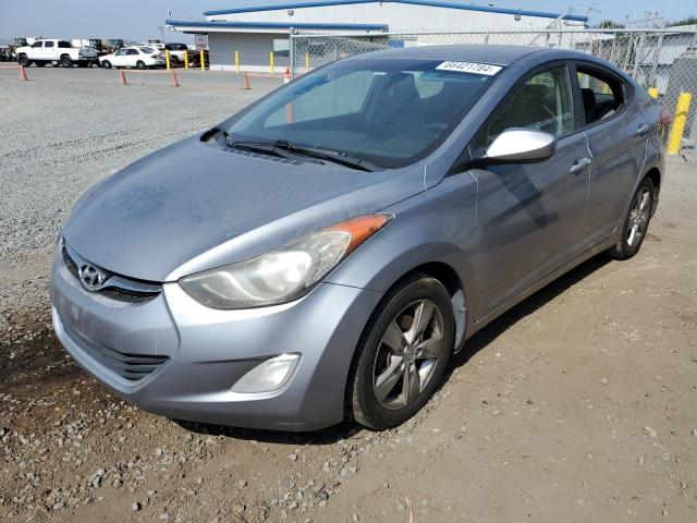 hyundai elantra gl 2013 kmhdh4aexdu714224