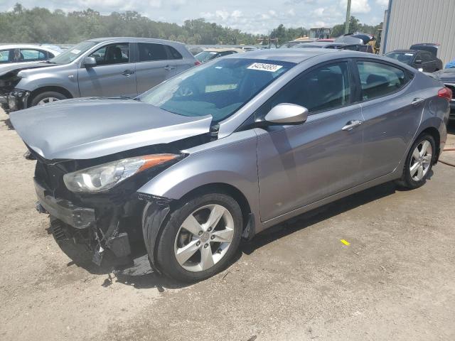 hyundai elantra gl 2013 kmhdh4aexdu715647