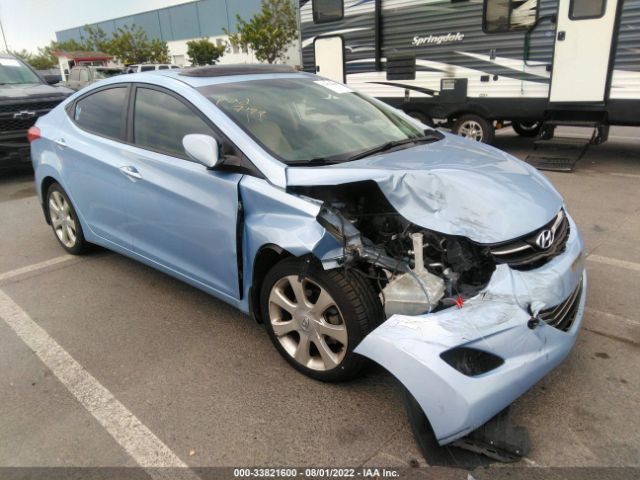 hyundai elantra 2013 kmhdh4aexdu720976